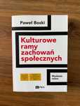 Kulturowe ramy zachowań społecznych. Paweł Boski, PWN - stan idealny