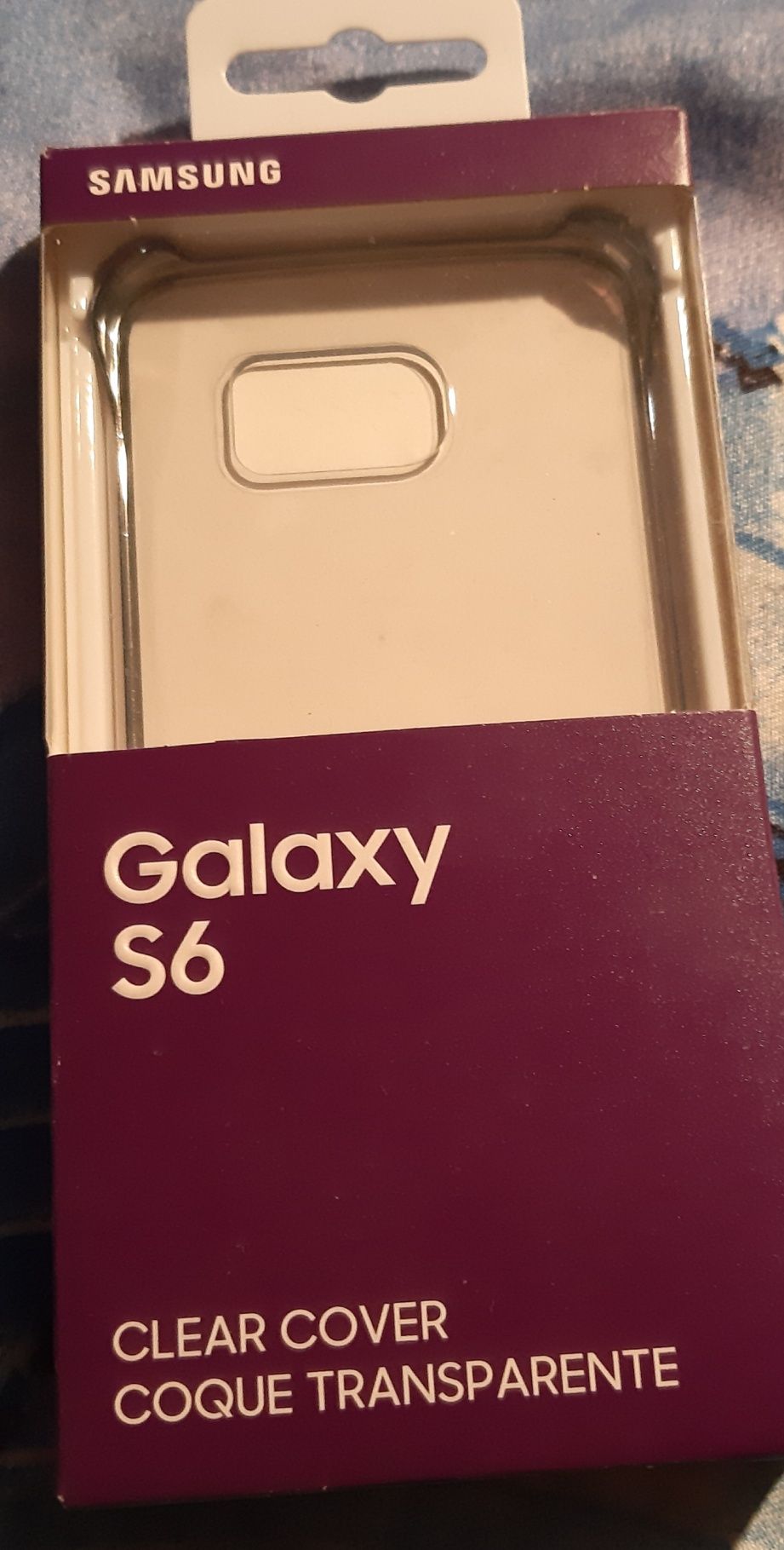 Oryginalne etui telefon Samsung Galaxy S6 Clear cover