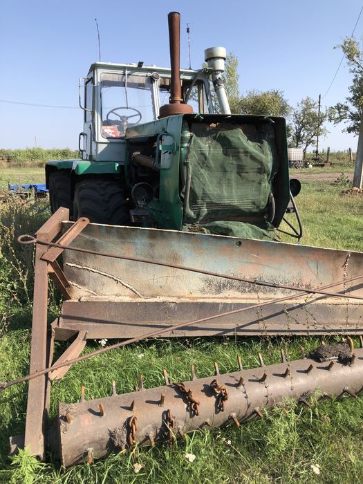 Трактор т-150 , на радиоуправлении для розминирования