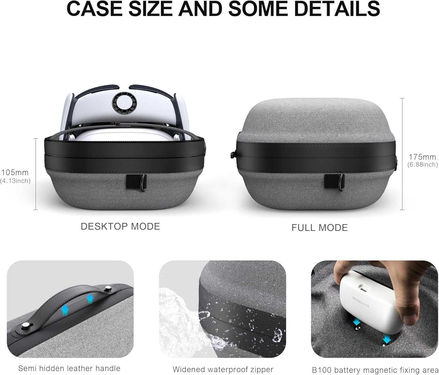 BOBOVR C3 Carrying Case Meta Quest 3 Кейс BOBOVR C3
