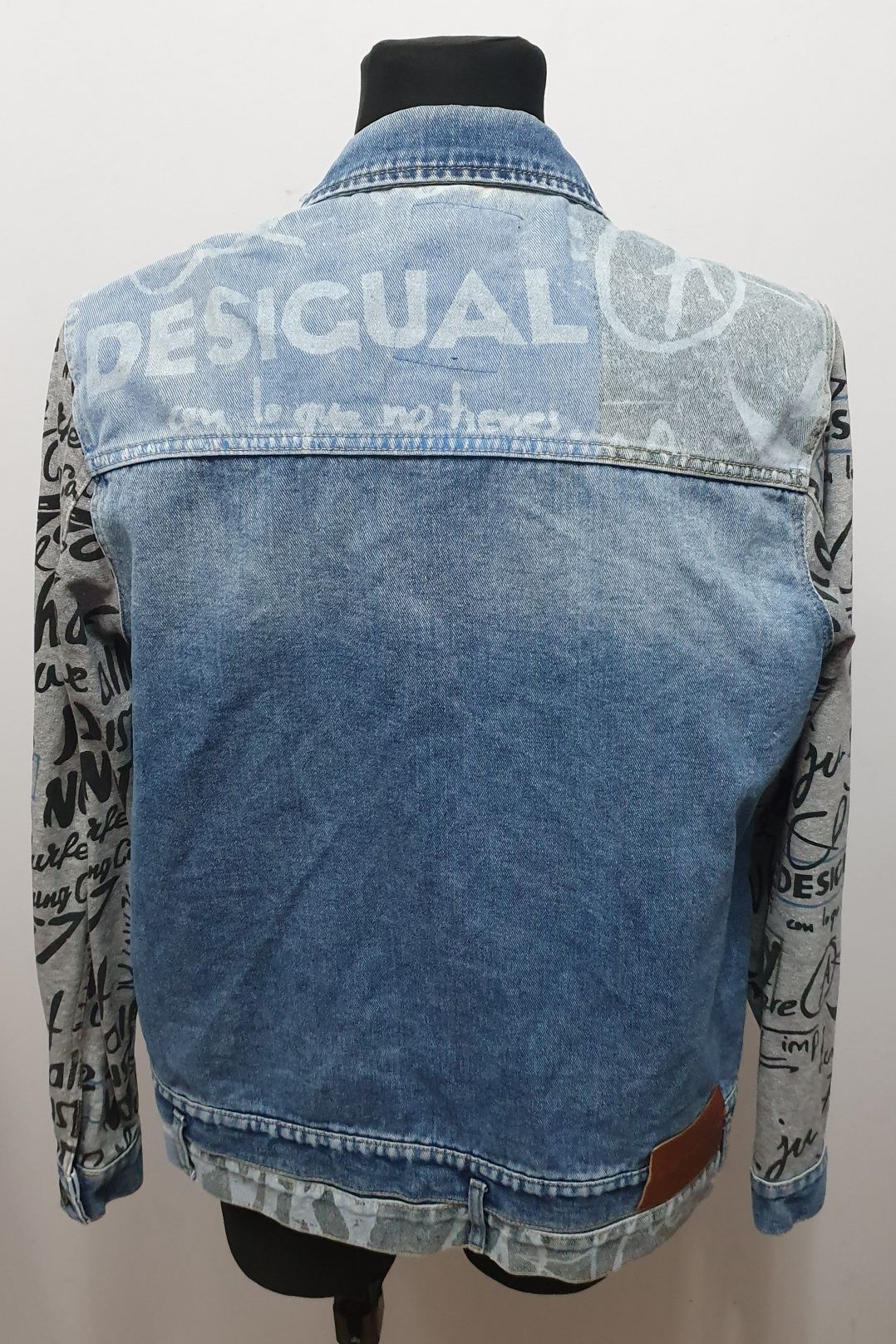 DESIGUAL roz. XL men katana jeansowa firmowa