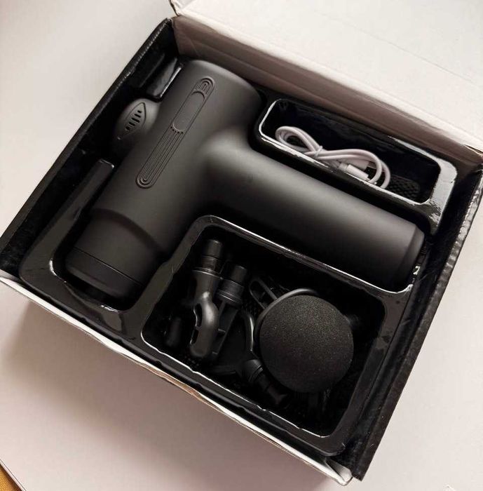 Перкусійний масажер для м'язів (Fascia Gun), масажний пістолет