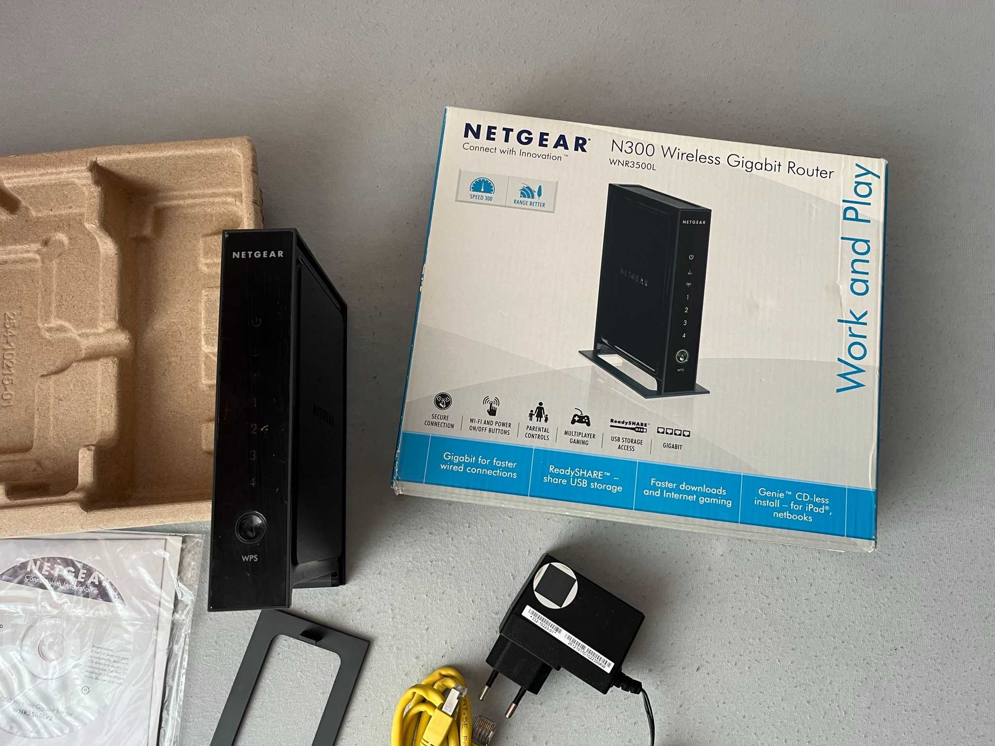 router WNR3500L netgear N300 Wireless Gigabit