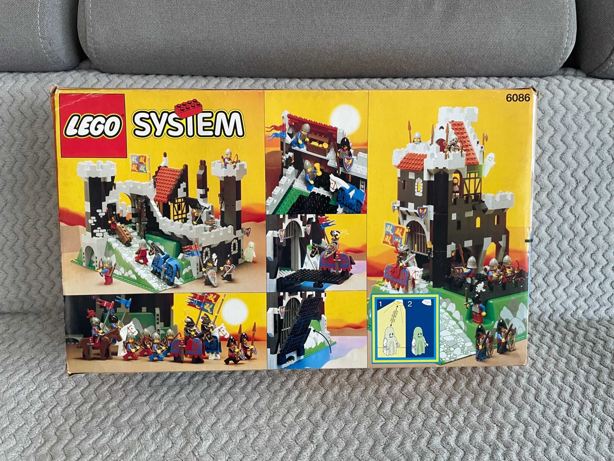 Lego 6086 Black Knight's Castle = kompletny w 100% + box + instrukcja