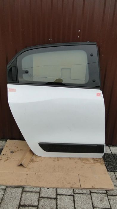 RENAULT TWINGO III 3 DRZWI PRAWE TYŁ TYLNE KOMPLETNE DVQNJ