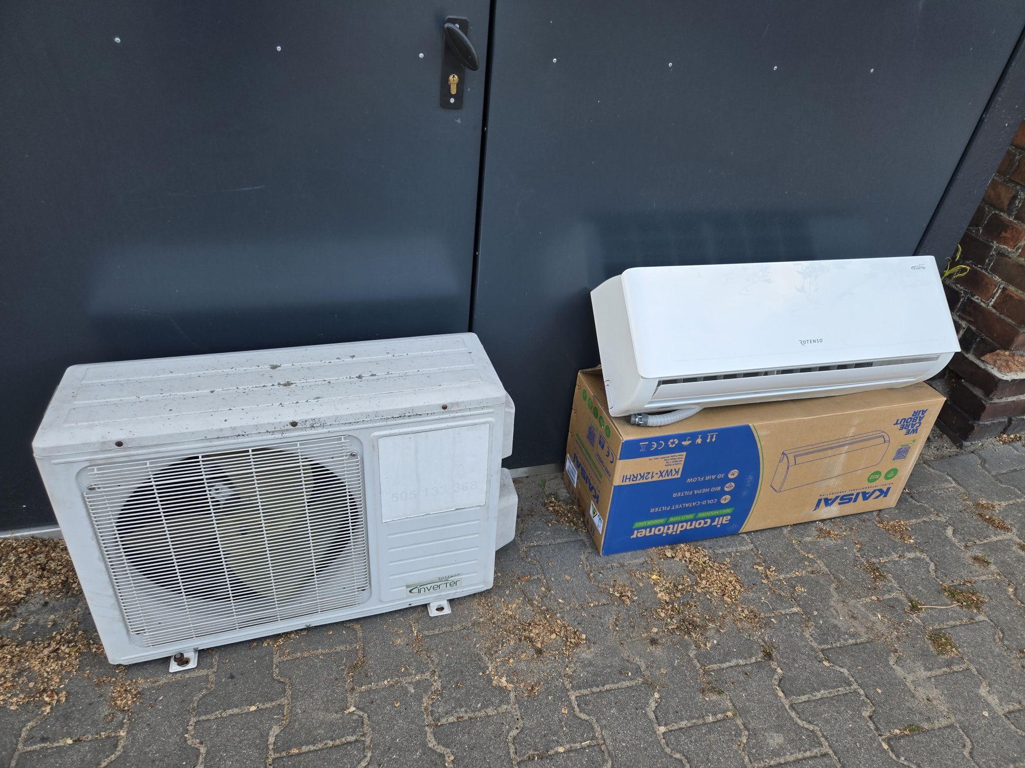 Rotenso Kasi 3.5kw uszkodzona Klimatyzacja domowa Split