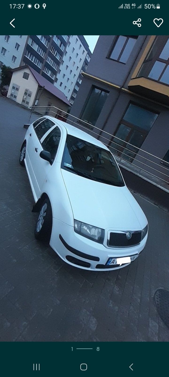 Шкода фабія 1.4 tdi
