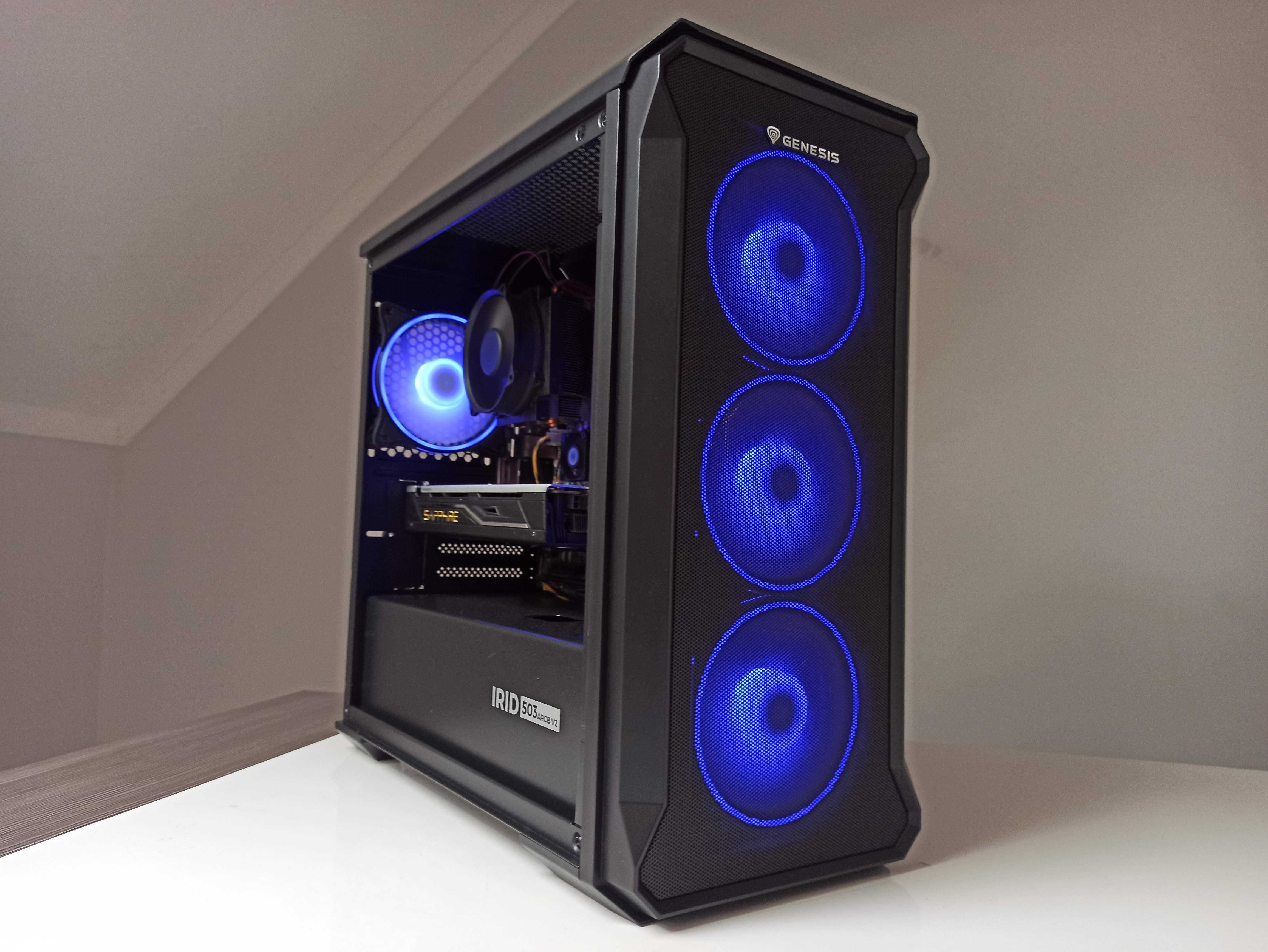 Komputer Gamingowy Intel 16x3,40GHz/16GB RAM/RX 580 8GB/1TB +256GB/SSD