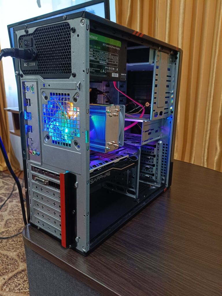 Игровой ПК/ RX 480 8 Gb/ 14 ядер/ RAM 32 Gb/ SSD M.2 256 Gb
