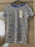 T- shirt w paski marki Jean Louis Francoise