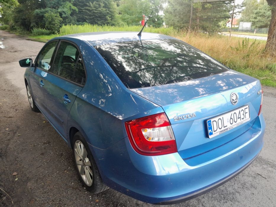 Skoda Rapid 1.6 TDI Ambition serwis ASO do końca