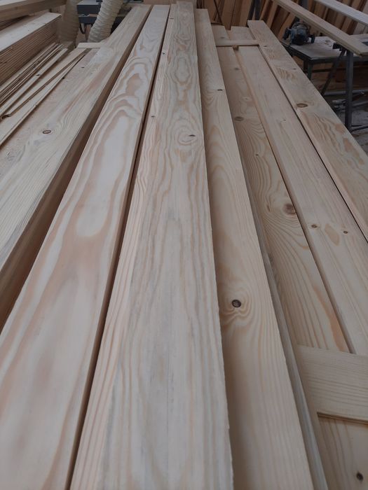 Deski 4-stronnie strugane II gatunek heblowane kantówka