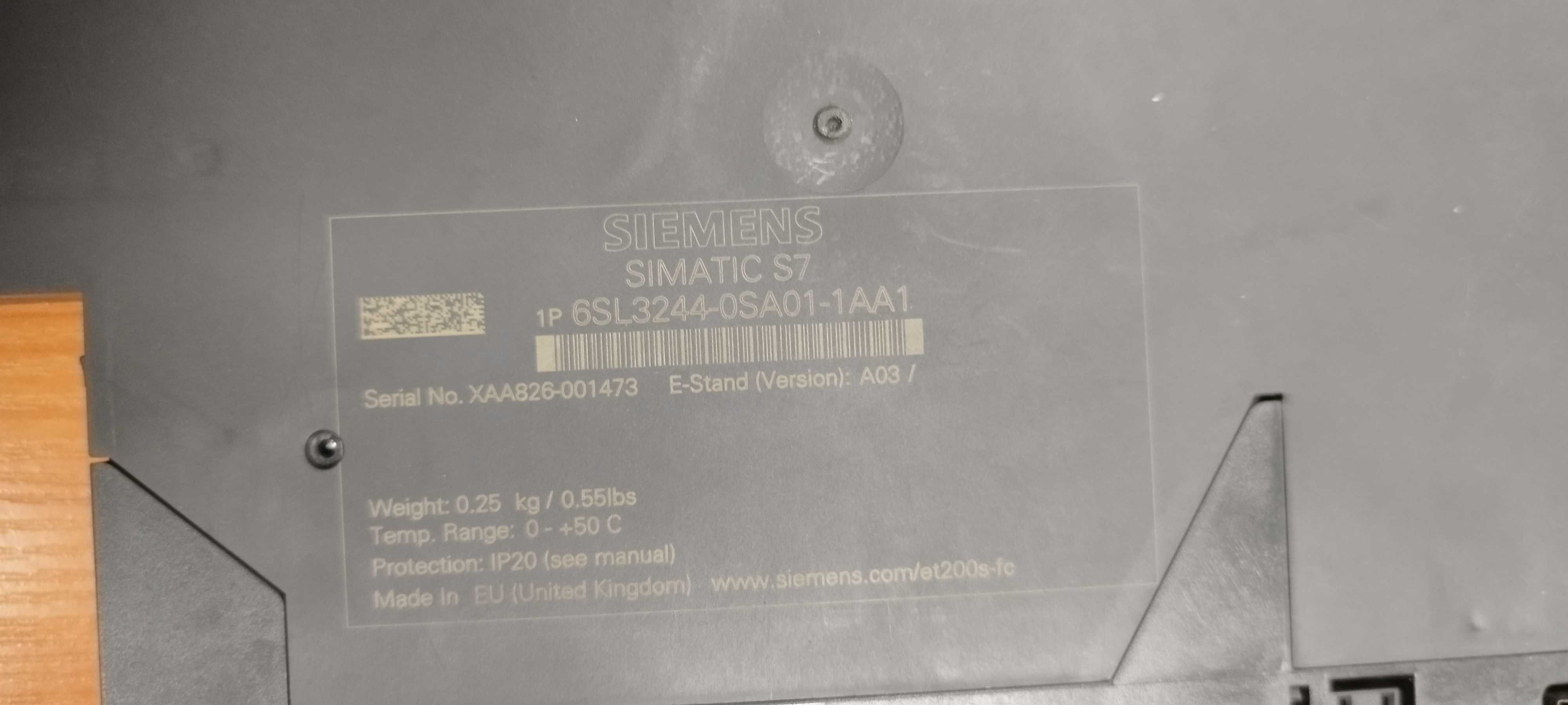 SIEMENS Simatic Encoder 6SL3244-0SA01-1AA1