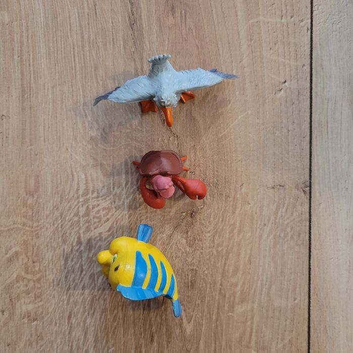 3x figurka Mała syrenka Disney store