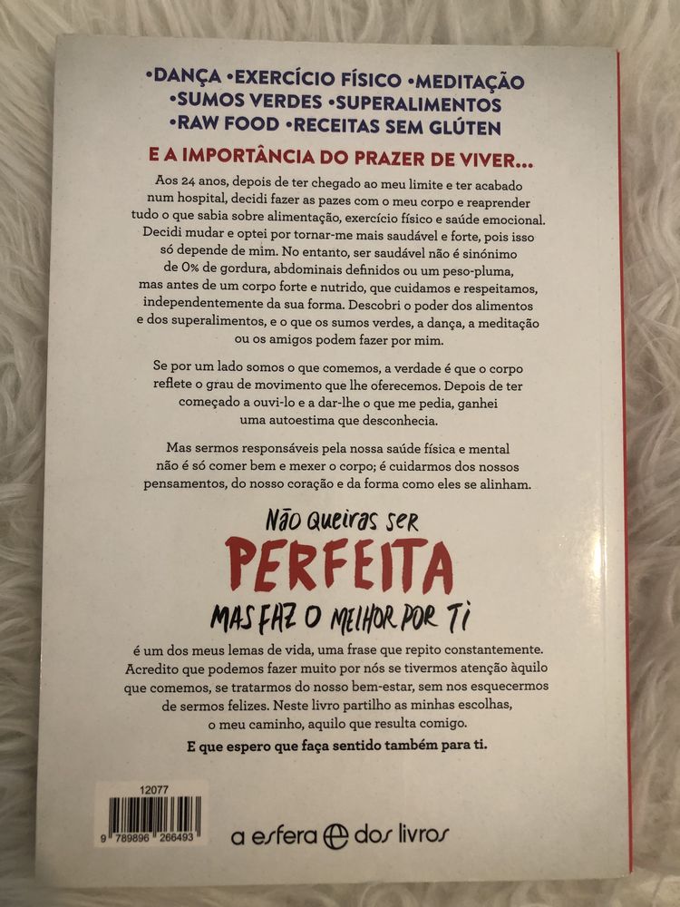 Livro "Não Queiras Ser Perfeita", de Jessica Athayde