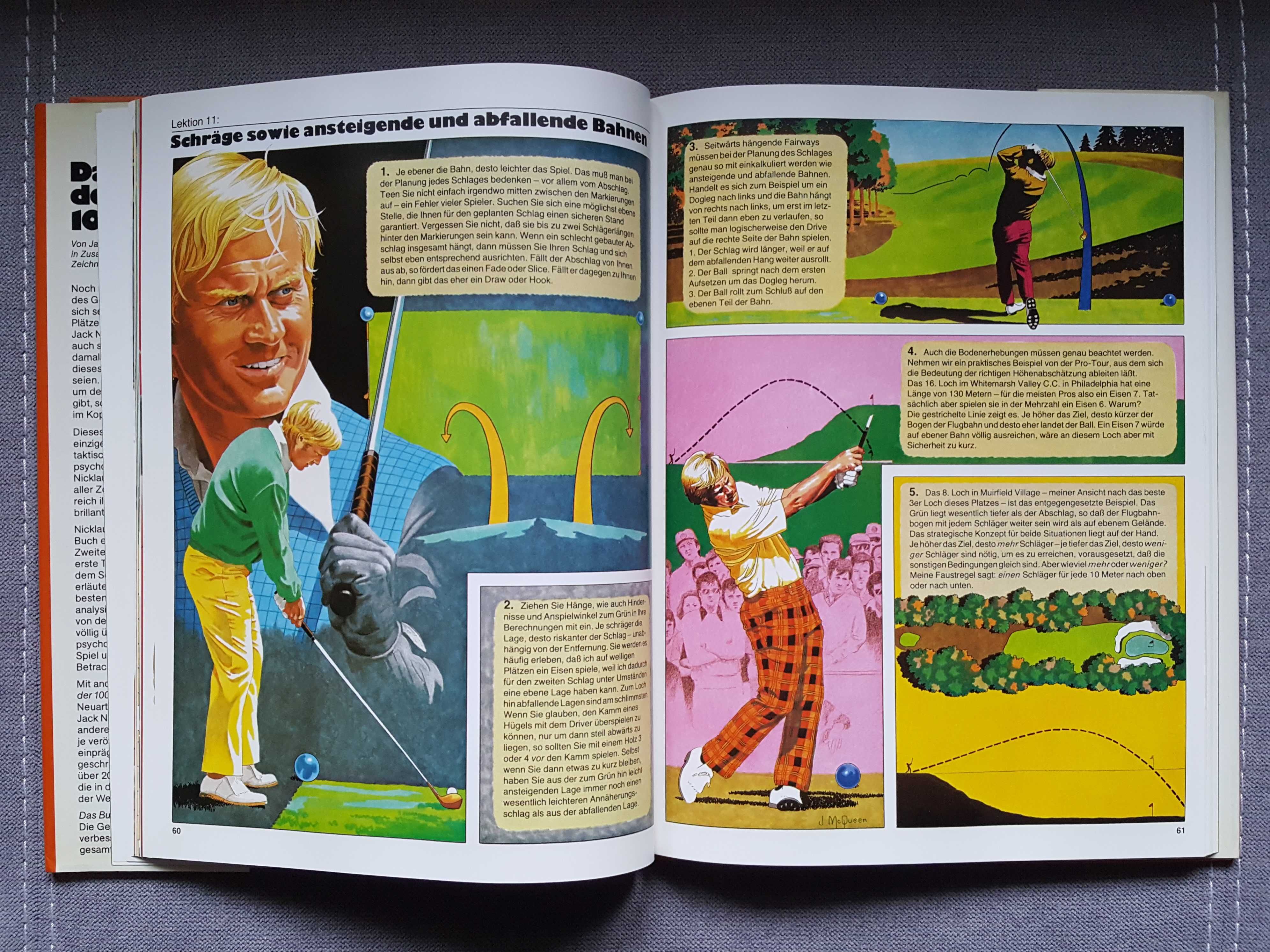 Golf Księga 1000 porad - Jack Nicklaus Ken Bowden - poradnik 42 lekcje