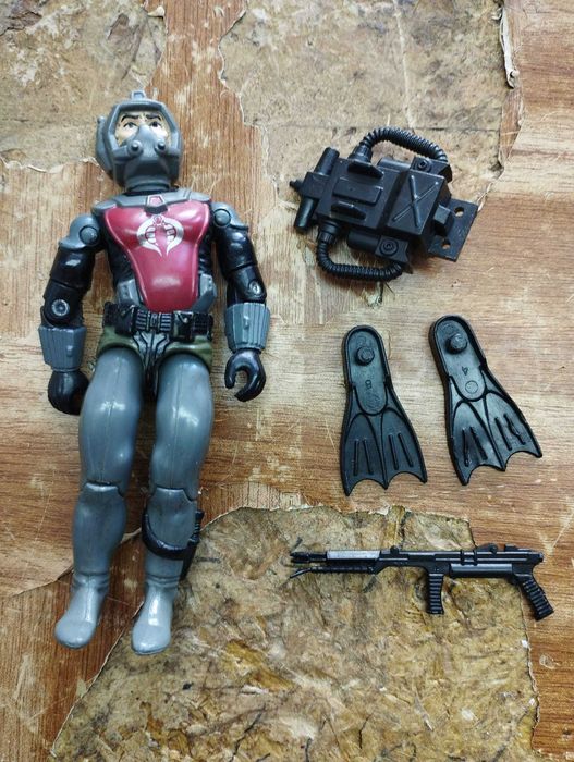 Vintage - Gijoe - 1985 - Eels - (ver.1) - Hasbro