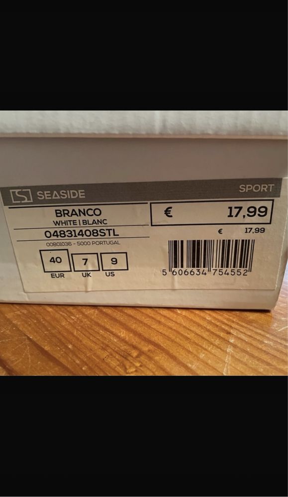 Tenis Brancos Seaside