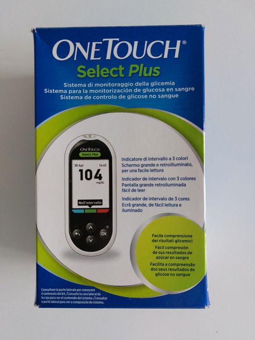 Máquina medidor de glicemia