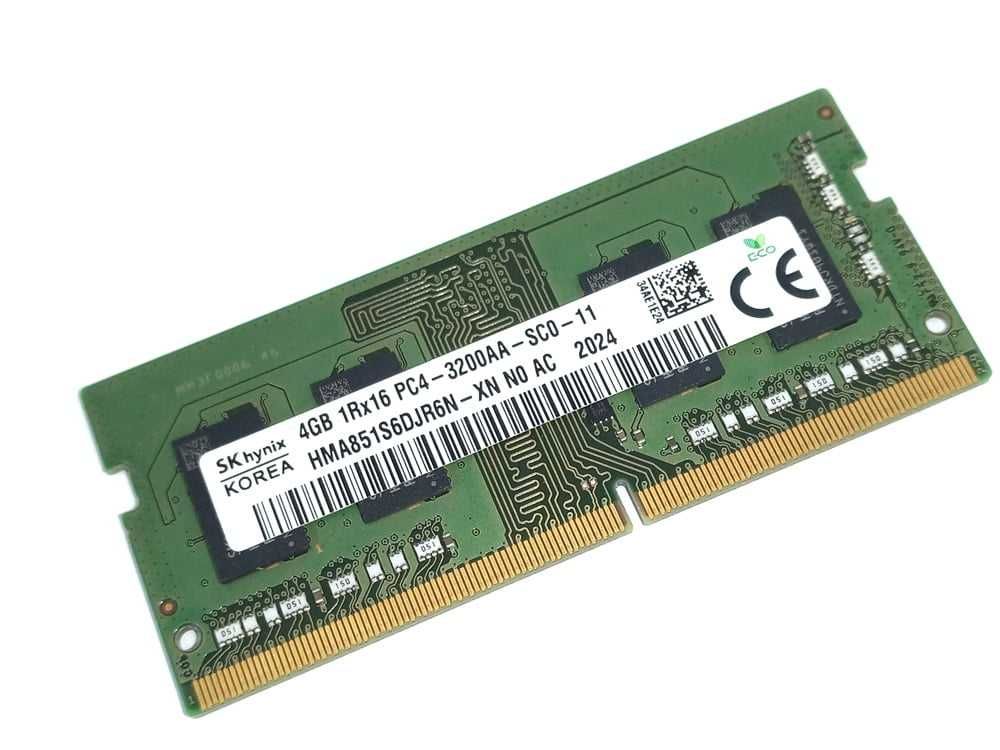 Оперативна пам'ять (SO-DIMM, DDR4, 4Gb, 3200MHz, HMA851S6DJR6N)