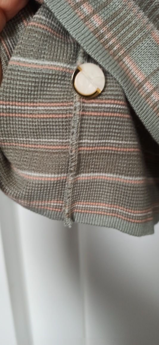 Sweter rozpinany na guziki vintage