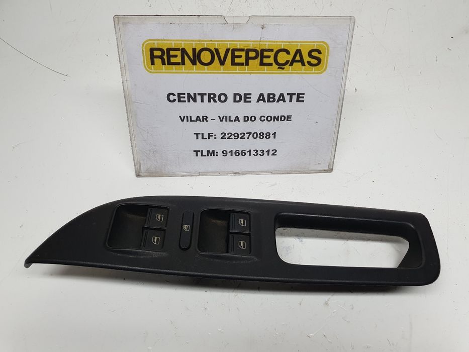 Comando / botão / interruptor vidros frente esquerdo SKODA Octavia II