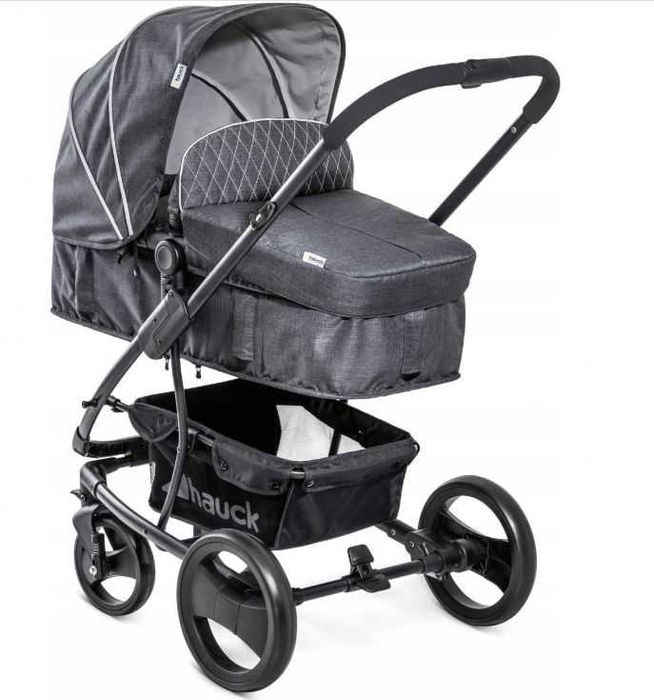 Wózek 3 w 1 Hauck Pacific 4 Shop N Drive zestaw z nosidełkiem