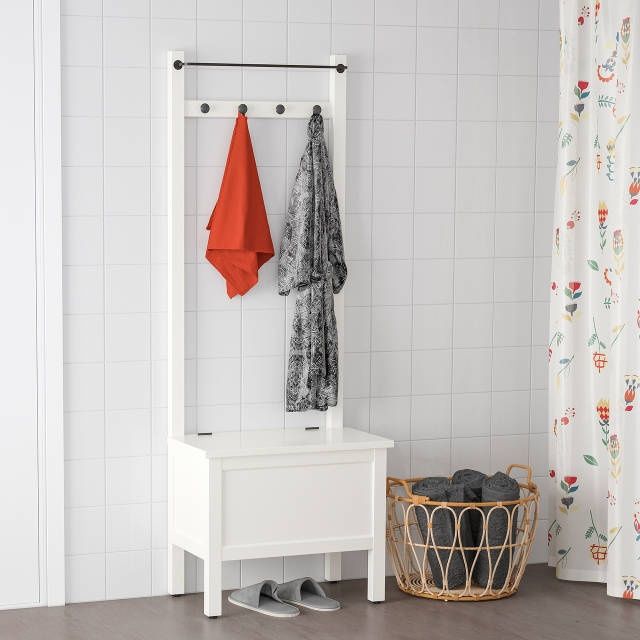 ІКЕА Лавка зі сховищем HEMNES