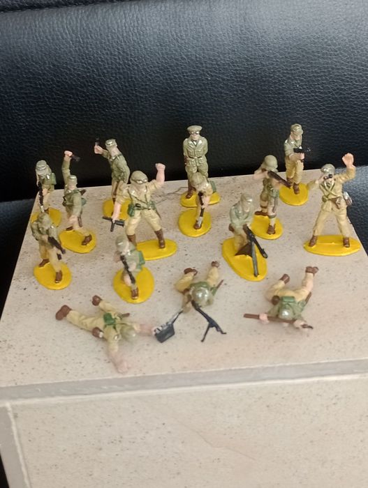 Żołnierzyki Afrika Korps z lat 70-tych