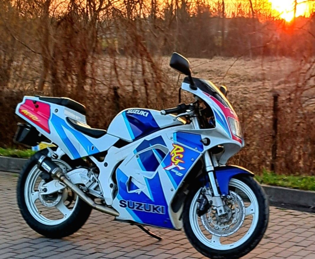 Suzuki RG 125 F gamma  7kw na kat.B