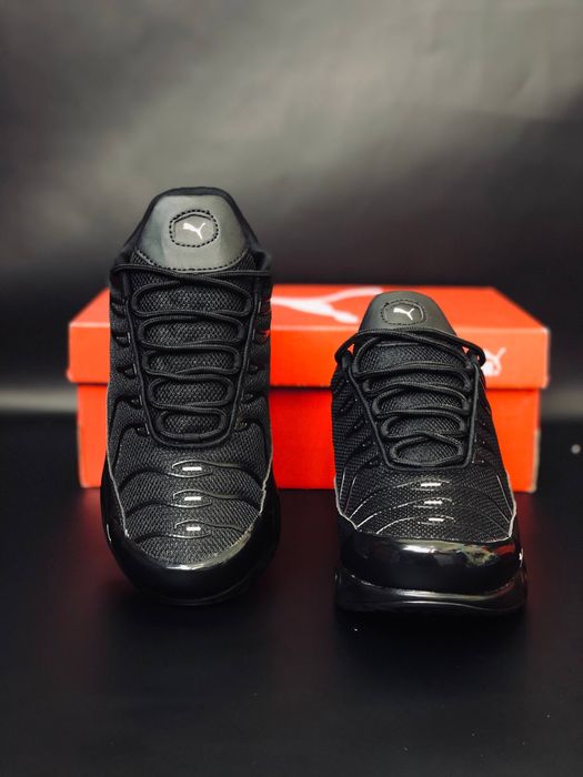 Puma кроссовки мужские черные / красовки Пума чорние / кросівки Пума