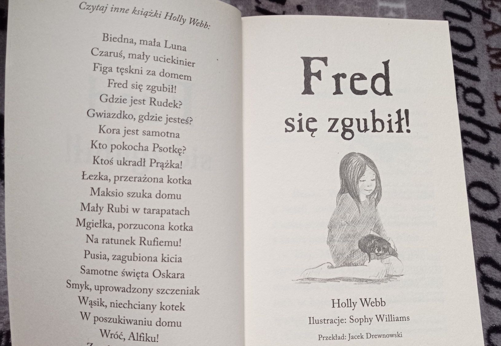 Zaopiekuj się mną Holly Webb - Fred się zgubił! - piesek