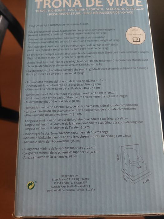 Cadeira de mesa da viagem
