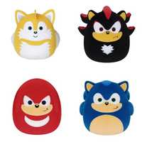 Squishmallows Sonic the hedgehog - Knuckles Tails Shadow Sonic