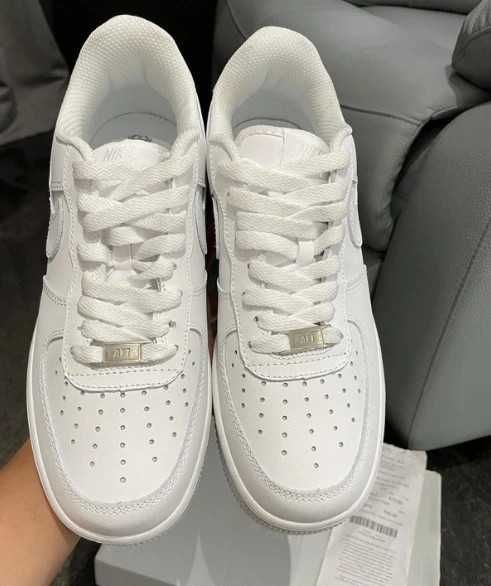 Nike Air Force 1 One All White 45