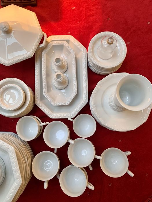 Serwis obiadowy Rosenthal Biała Maria 12 osób 136 elementów Warszawa