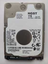 Dysk 1TB HGST HTSTS541010B7E610 SATA 2,5" /128MB Cache prawie NOWY