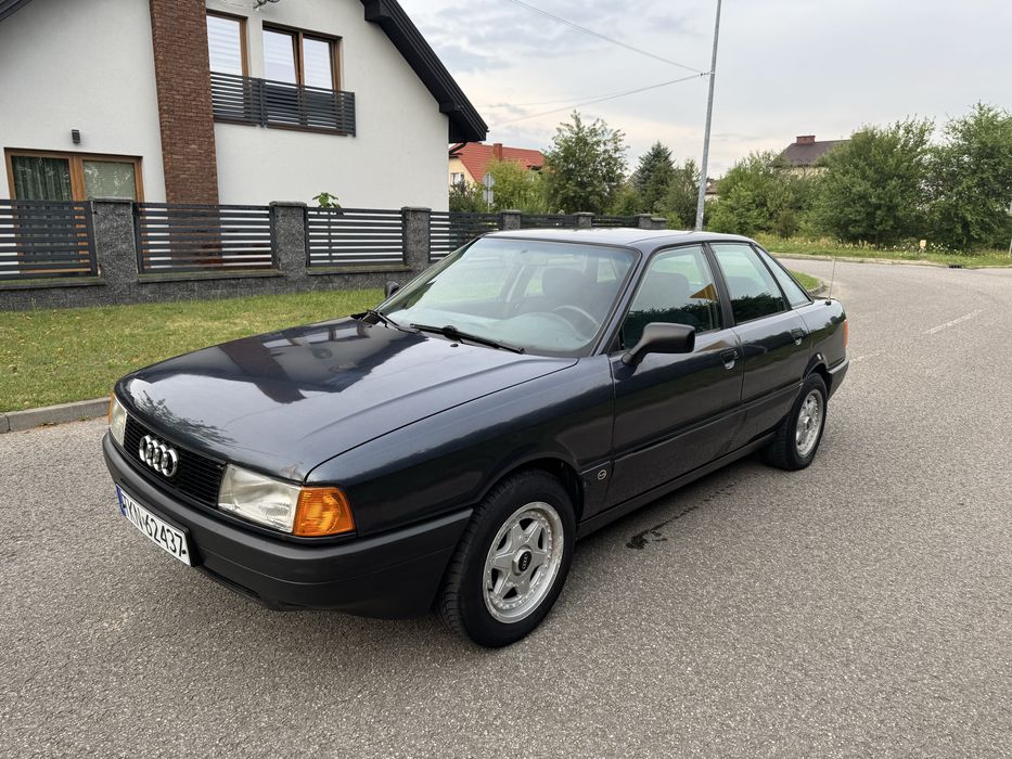 Audi 80 B3 1.8 Benzyna + LPG 4 biegi ręczne ssanie Klasyk
