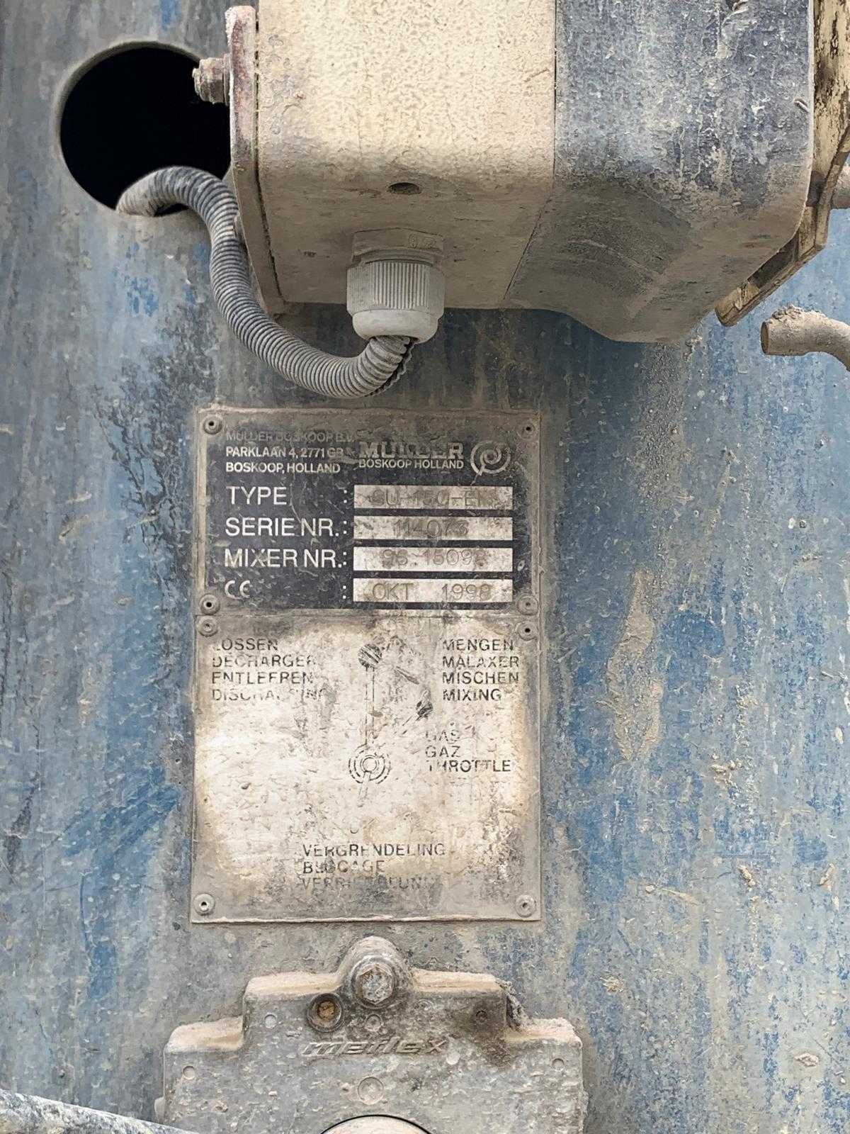 Terberg FL 2850-WDG gruszka do betonu