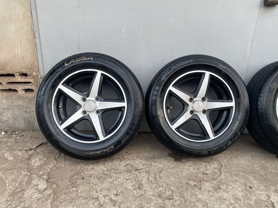 Титаны ZW с летней резиной 185/65 R14 4:100 2021 рік