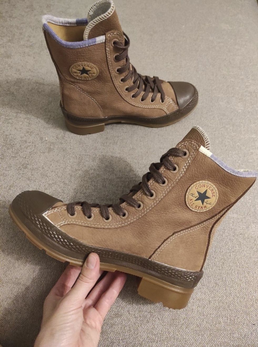 Кеди черевики Converse All star 37р. 23.5см оригинал
Верх натуральная