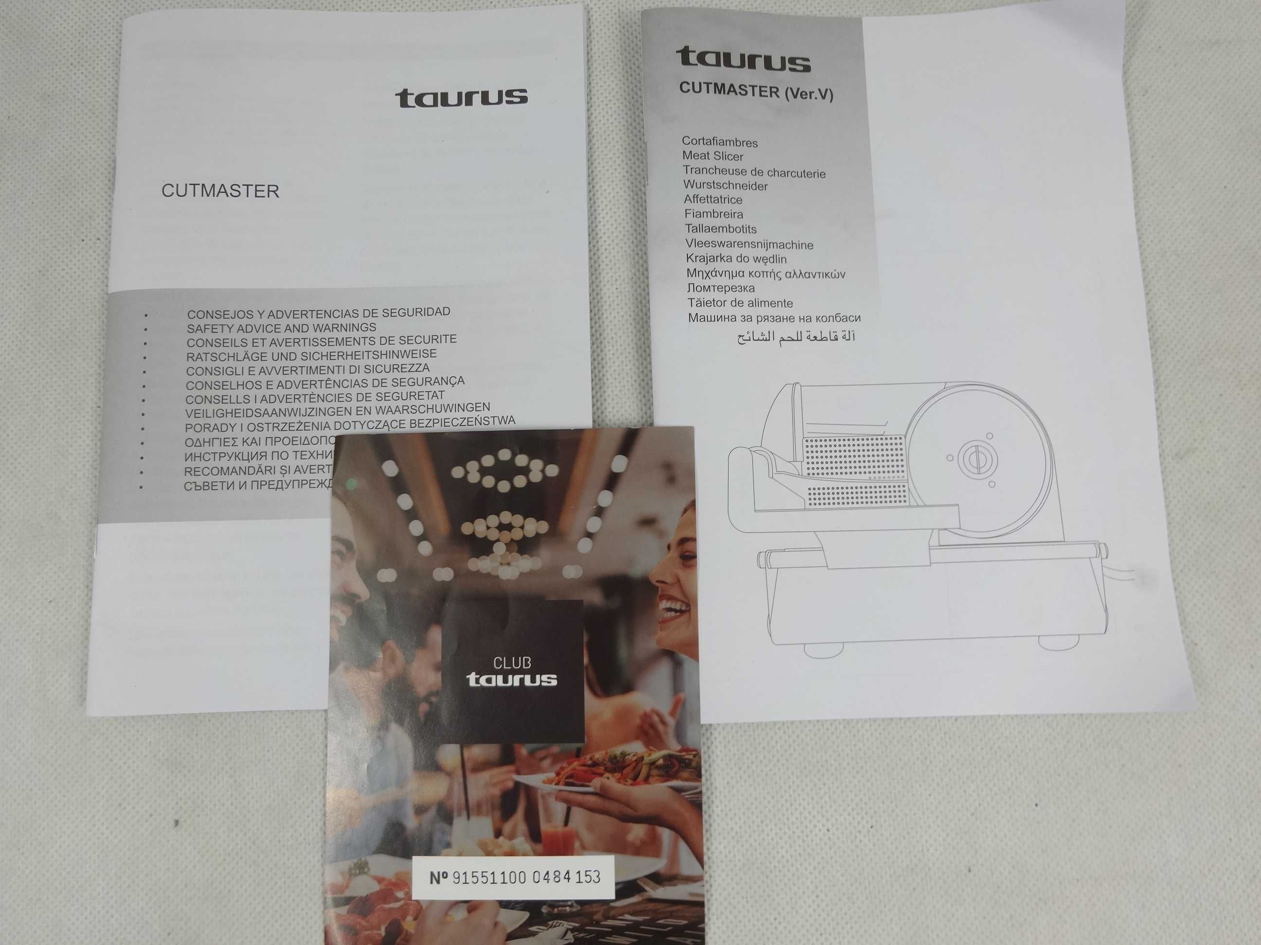 Krajalnica Taurus Cut Master 150W Komis 66