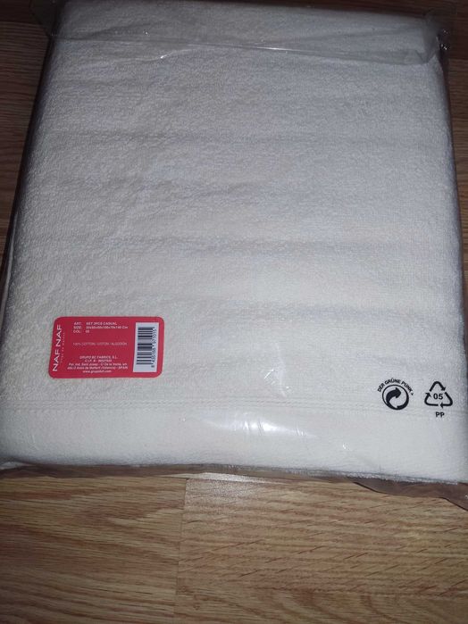 Conjunto 3 toalhas NAF NAF Algodão