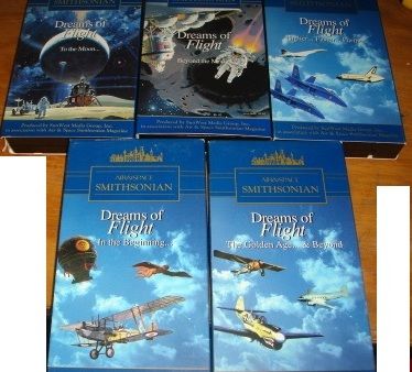 Dream of FLIGHT - 5 VHS sistema NTSC