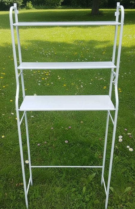 Полка-стеллаж для хранения над стиральной машиной стойка напольный