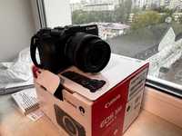 Canon m6 mark II kit 15-45mm (ідеал) + flash 128GB