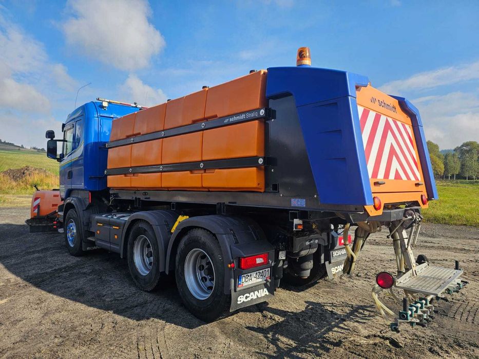Schmidt Straliq polewarka 10 000l euro 6 pług