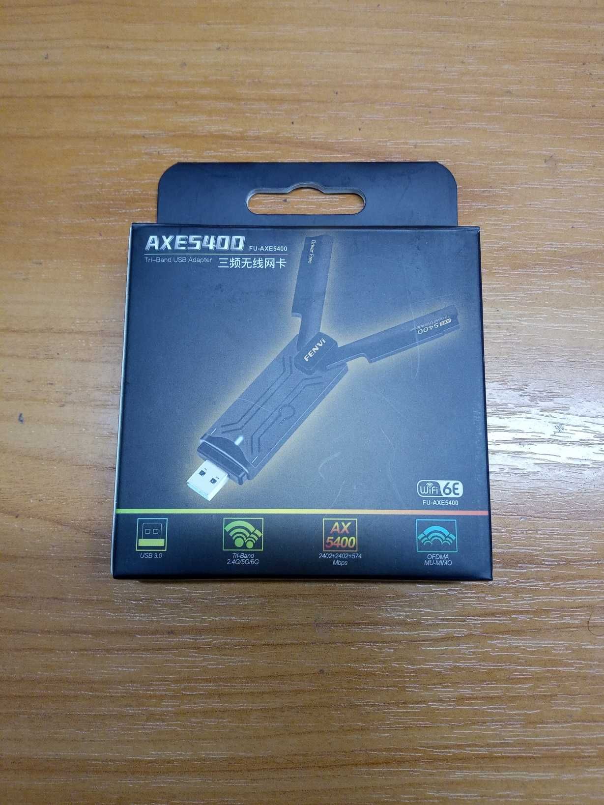 Wifi 6E адаптер Fenvi AXE5400 2.4/5/6G