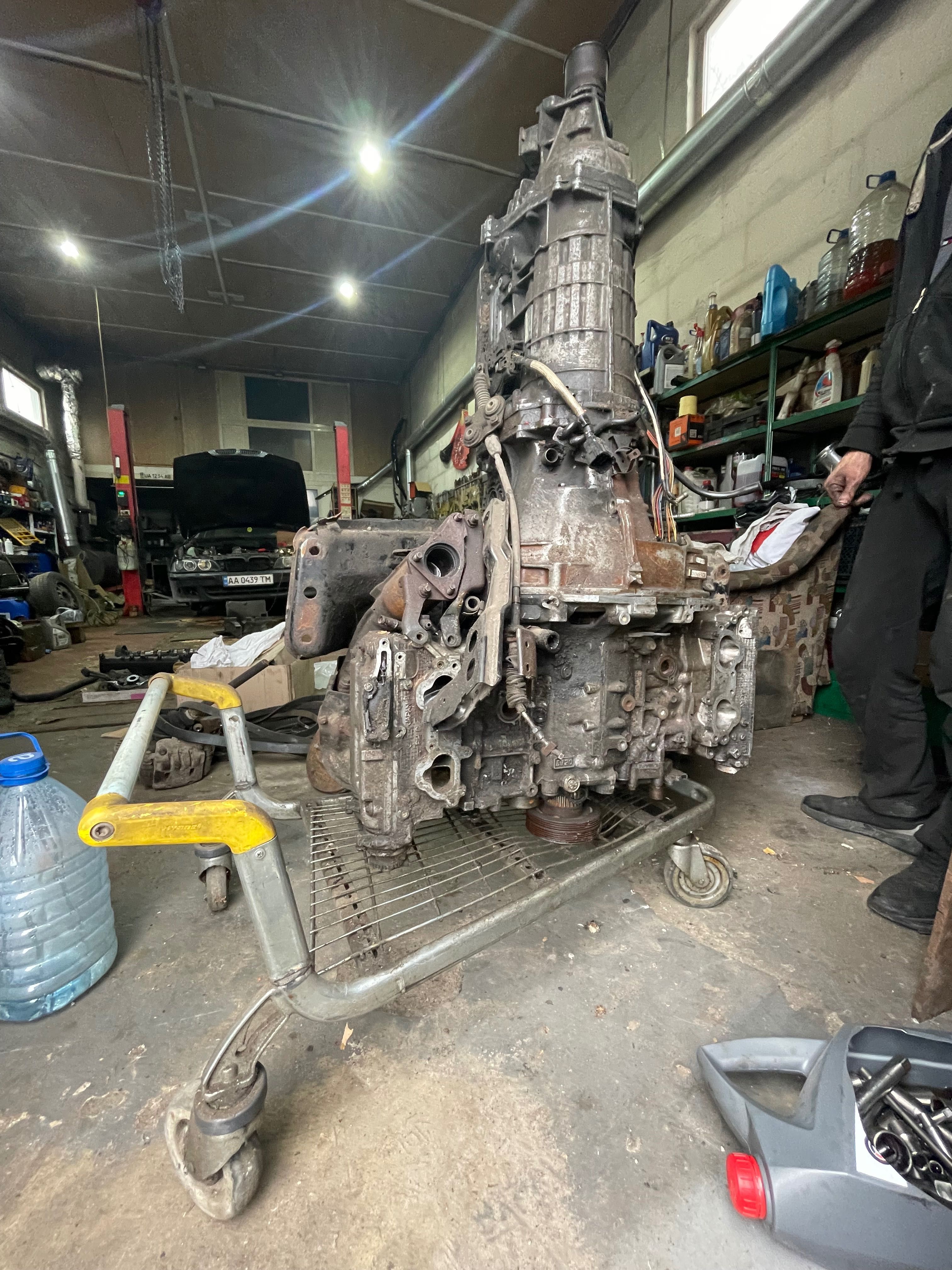 Продам двигун ej20 з акпп