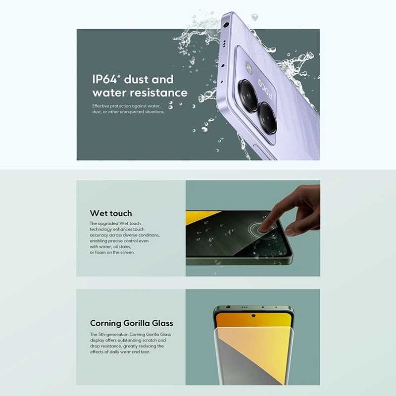 Смартфон Xiaomi Poco M7 Pro 5G NFC (8/256 Гб, з блоком живлення)